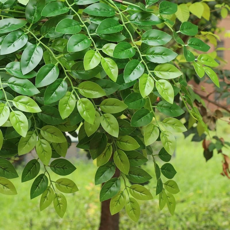 Chine Décoration Green Leaf outlet outlet en gros imitation Green Leaf outlet outlet en gros